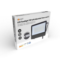 Solight LED reflektor TOP, 100W, max. 14000lm, 3CCT, voliteľný výkon 100/75/50%, IP65, rýchlokonektor