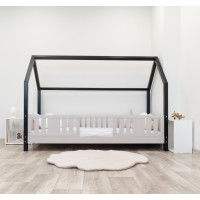 Detská domčeková posteľ z masívu borovice NIKO L 10 - 200x90 cm