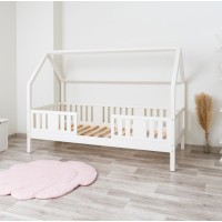 Detská domčeková posteľ z masívu borovice NIKO L 20 - 200x90 cm