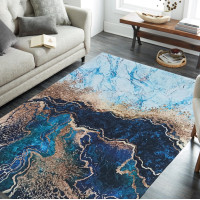 Kusový koberec HONOR Sea - modrý