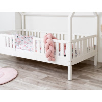 Detská domčeková posteľ z masívu borovice NIKO L 20 - 200x90 cm