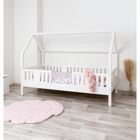 Detská domčeková posteľ z masívu borovice NIKO L 20 - 200x90 cm