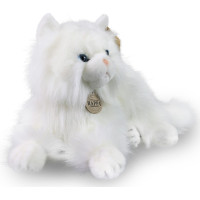 Rappa Plyšová mačka perzská biela 30 cm ECO-FRIENDLY
