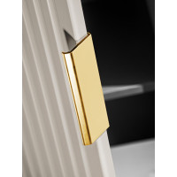 Kúpeľňová závesná skrinka ADÉLA - vysoká - kašmírová