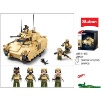 Sluban M38-B1363 Americký ľahký tank M3A3 Bradley