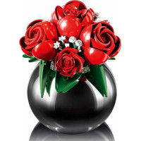 Sluban Flowers M38-P8061 Kytica červených ruží vo váze