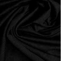 FROTÉ prestieradlo 190x90 cm - ČIERNE