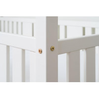 Detská domčeková Montessori posteľ z masívu borovice NIKO S - 200x90 cm