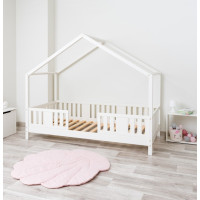 Detská domčeková posteľ z masívu borovice NIKO S 10 - 200x90 cm