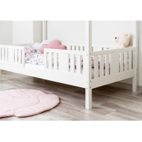 Detská domčeková posteľ z masívu borovice NIKO S 20 - 190x90 cm