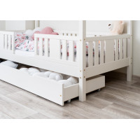 Detská domčeková posteľ z masívu borovice NIKO S 20 - 190x90 cm