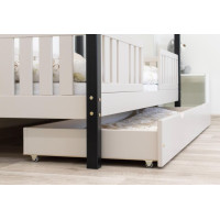 Detská domčeková posteľ z masívu borovice NIKOS 20 - 200x90 cm