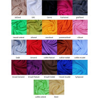 FROTÉ prestieradlo 190x90 cm - ČIERNE