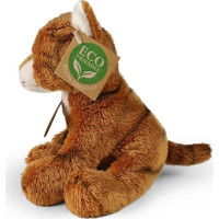 Rappa Plyšová mačka sediaca ryšavá 14 cm ECO-FRIENDLY