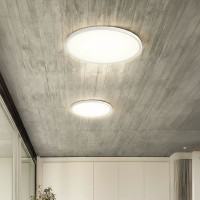 Solight LED osvetlenie s diaľkovým ovládačom Estela White UGR, 40W, 4300lm, 50cm, URG