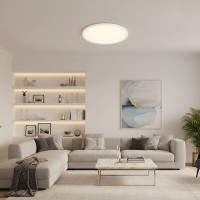 Solight LED osvetlenie s diaľkovým ovládačom Estela White UGR, 40W, 4300lm, 50cm, URG