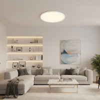 Solight LED osvetlenie s diaľkovým ovládačom Estela White, 50W, 5400lm, 60cm, URG