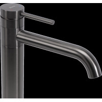 Umývadlová batéria REA LUNGIS - gun grey - vysoká