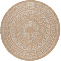 Kusový koberec Comilla 887 Beige kruh