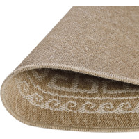 Kusový koberec Comilla 887 Beige kruh