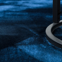 Kusový koberec Visco Rabbit Dark blue 10 kruh