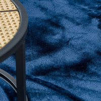 Kusový koberec Visco Rabbit Dark blue 10 kruh