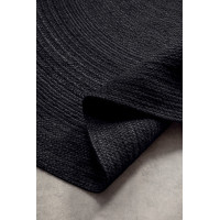 Kusový koberec Jute Braided 106322 Black kruh