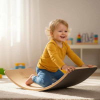 LULILO Ajlo Hojdacia balančná doska - šedá