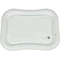 Nafukovacia vodná podložka s kontrastnými čiernobielymi vzormi - 65 cm x 50 cm