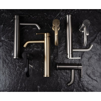 Umývadlová batéria REA ONTARIO - gun grey - nízka