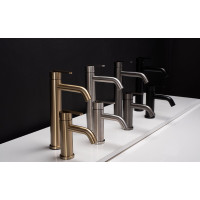 Umývadlová batéria REA ONTARIO - čierna - nízka