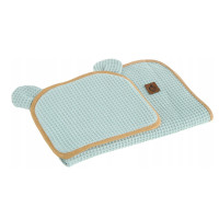 Hniezdočko (kokon) pre bábätko - BABYMAM AIR 3D SAFE SLEEP SET - šalviové