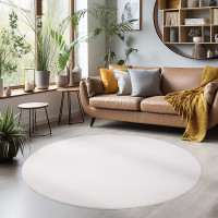 Kusový koberec Sky 5400 Cream kruh