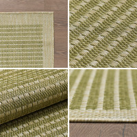 Kusový koberec Giza 1410 Green kruh