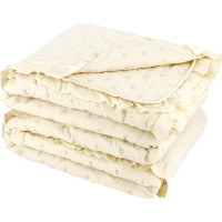 Prikrývka na posteľ RITA 200x220 cm - krémová