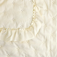 Prikrývka na posteľ RITA 200x220 cm - krémová