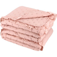 Prikrývka na posteľ RITA 200x220 cm - ružová