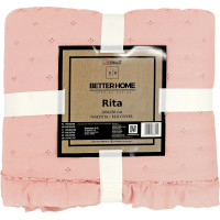 Prikrývka na posteľ RITA 200x220 cm - ružová