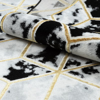 Kusový koberec Allure 1966 black/gold