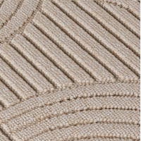 Kusový koberec Helix 2201 beige kruh