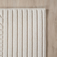 Kusový koberec Helix 2201 cream kruh