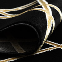 Kusový koberec Allure 1964 black/gold