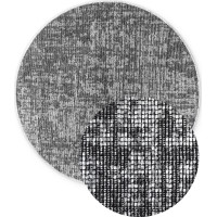 Kusový koberec Brilliance Prisma 106310 Silver Grey z kolekcie Elle kruh