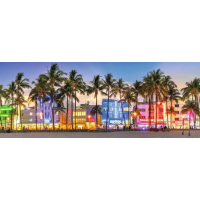 RAVENSBURGER Panoramatické puzzle Ocean Drive 1000 dielikov