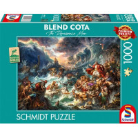SCHMIDT Puzzle Cesta cez more 1000 dielikov