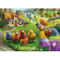 RAVENSBURGER Puzzle Farebná vlna 1000 dielikov