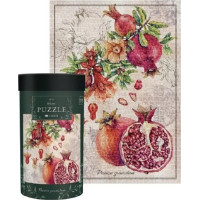 INTERDRUK Puzzle Botanic: Granátové jablko 1000 dielikov