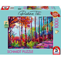 SCHMIDT Puzzle V srdci lesa 1000 dielikov