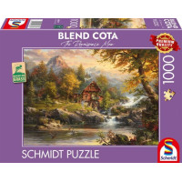 SCHMIDT Puzzle Letný dom 1000 dielikov