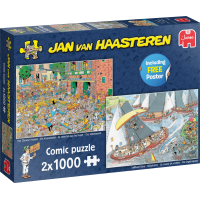 JUMBO Puzzle JvH Holandskej tradície 2x1000 dielikov